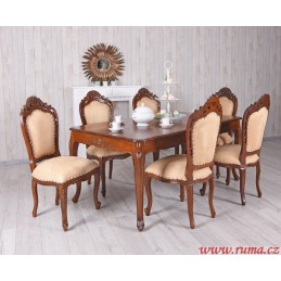 Jídelní set stůl a elegantní židlí