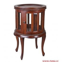 Dřevěný barový servírovací stolek