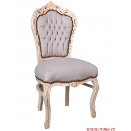 Elegantní židle v bílé barvě