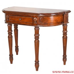 Dřevený konzolový stolek